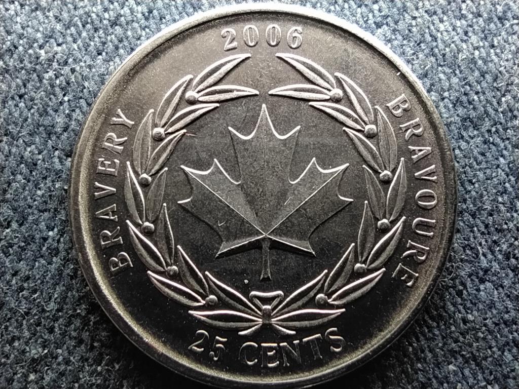 Kanada Bátorságérem 25 Cent
