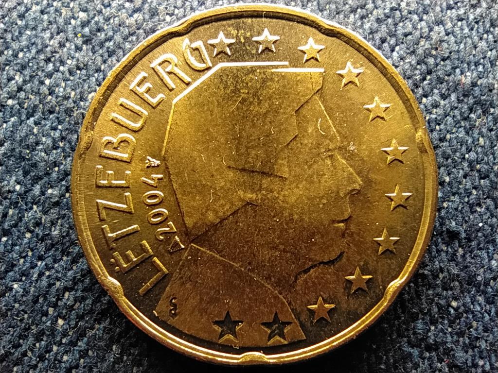 Luxemburg I. Henrik (2000 -) 20 euro cent