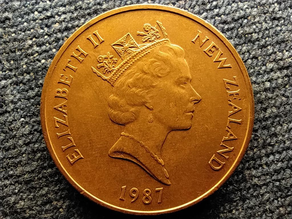 Új-Zéland II. Erzsébet 2 Cent