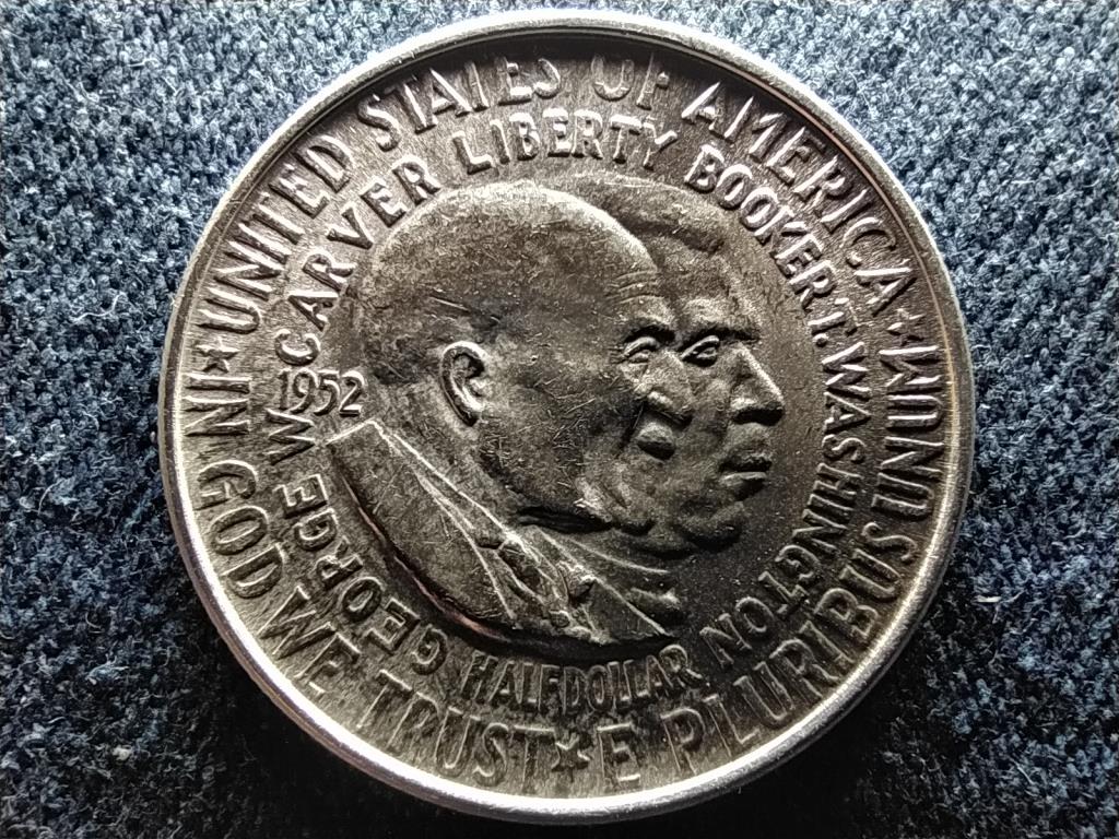 USA Booker T. Washington és George Washington Carver .900 ezüst 1/2 Dollár