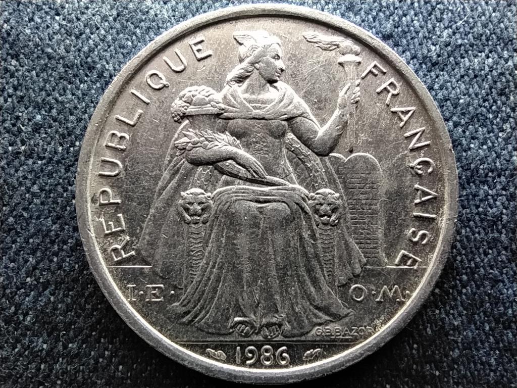 Új-Kaledónia Francia tengerentúli terület (1946-tól) 5 frank