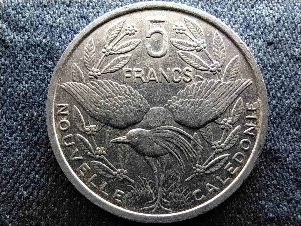 Új-Kaledónia Francia tengerentúli terület (1946-tól) 5 frank