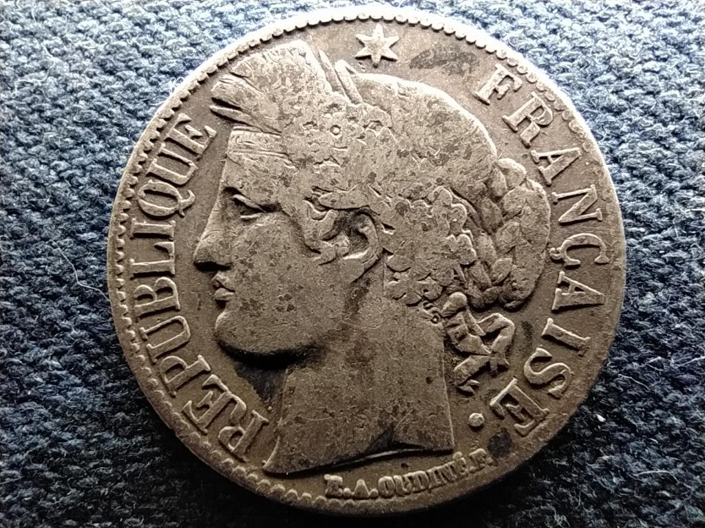 Franciaország Harmadik Köztársaság (1870-1940) .835 ezüst 1 frank