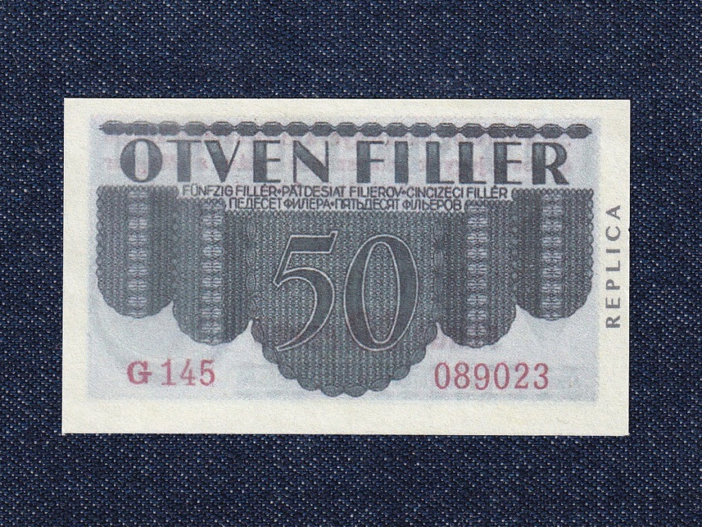 Kis címletű sorozat (1938) 50 fillér bankjegy