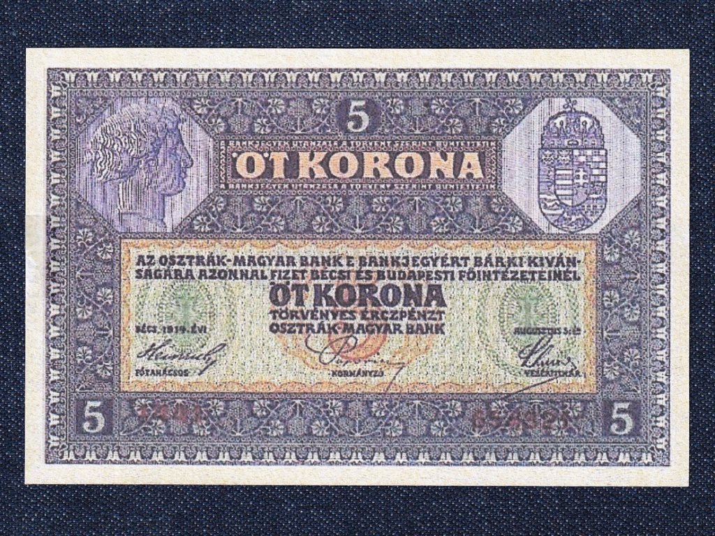 Ausztria Osztrák-Magyar 5 Korona bankjegy