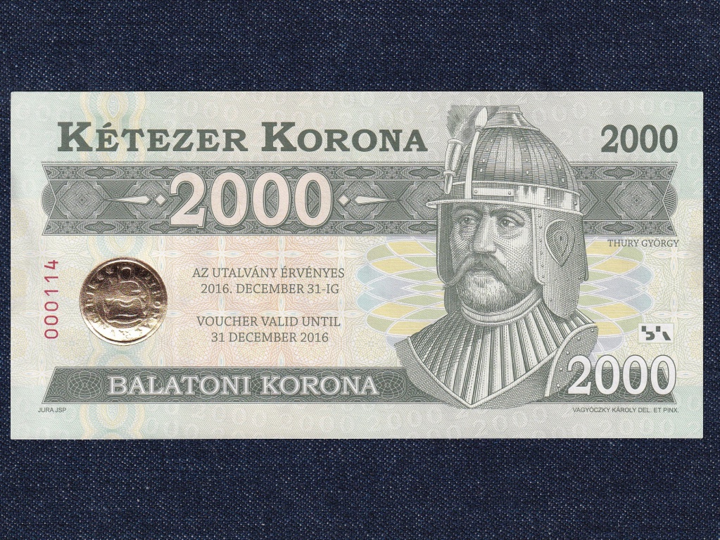 Balatoni Korona 2000 Korona szükségpénz