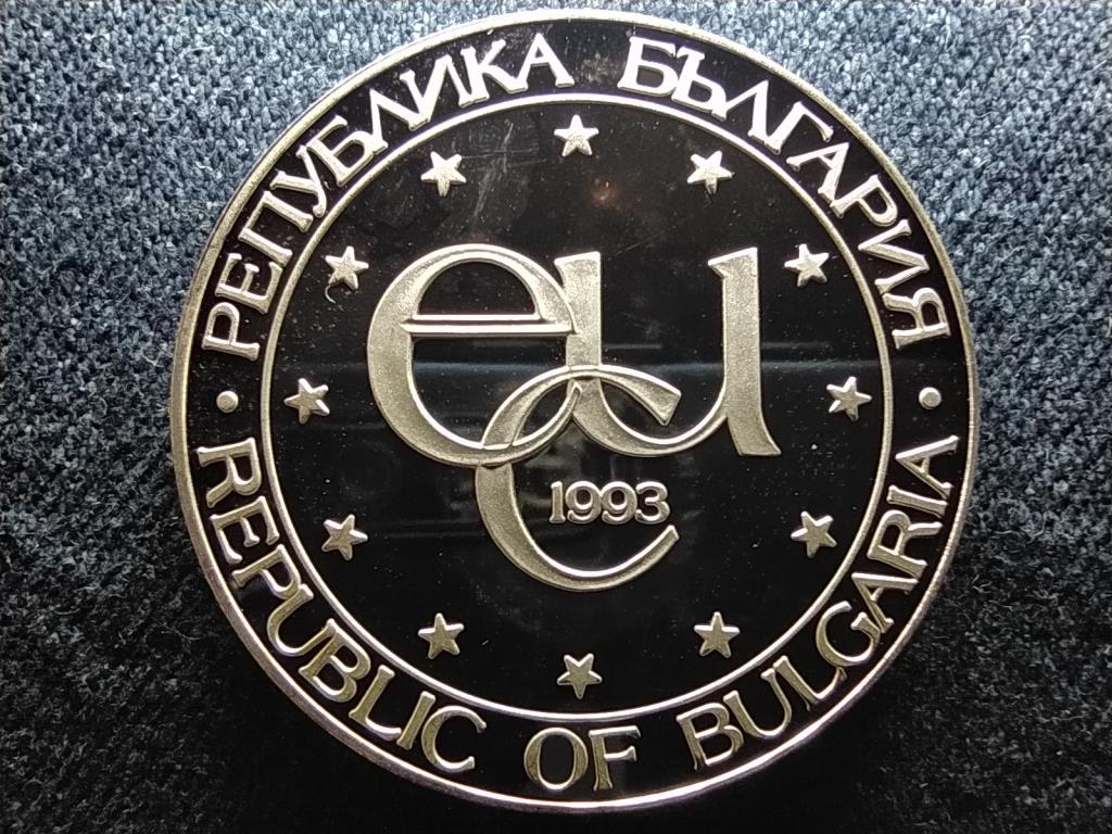 Bulgária Európai Közösség – St. Theodor Stratilat .925 ezüst 500 Leva