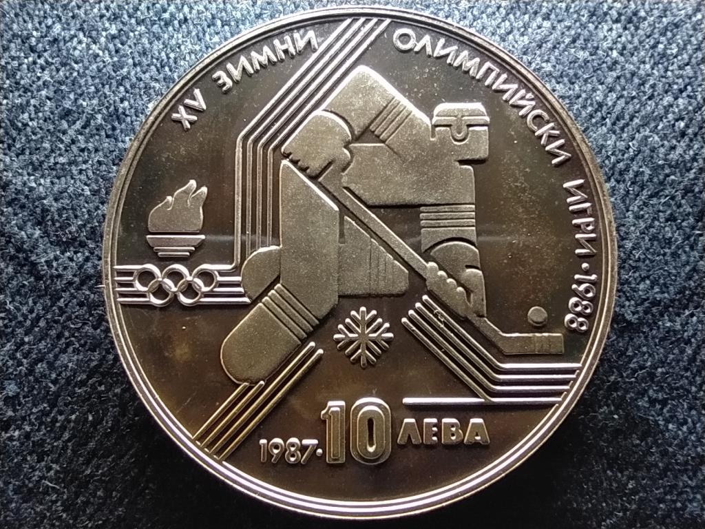 Bulgária XV. Téli Olimpiai Játékok .640 ezüst 10 Leva