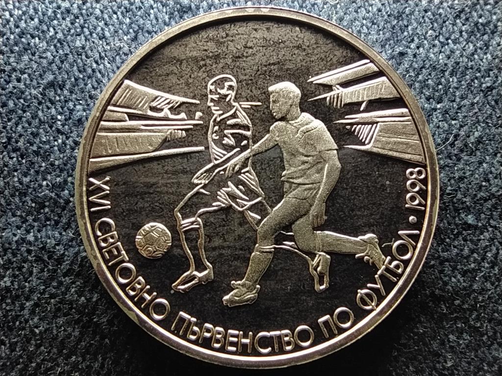 Bulgária XVI. Labdarúgó Világbajnokság, Franciaország 1998 .925 ezüst 500 Leva