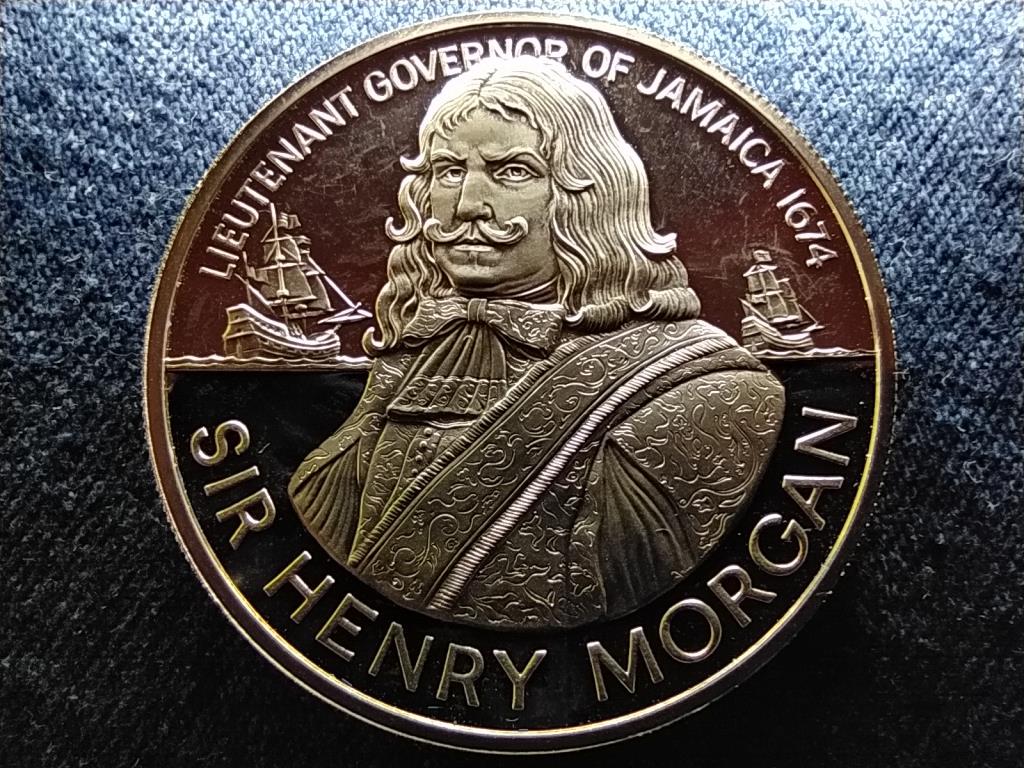 Jamaica Sir Henry Morgan .925 ezüst 10 Dollár