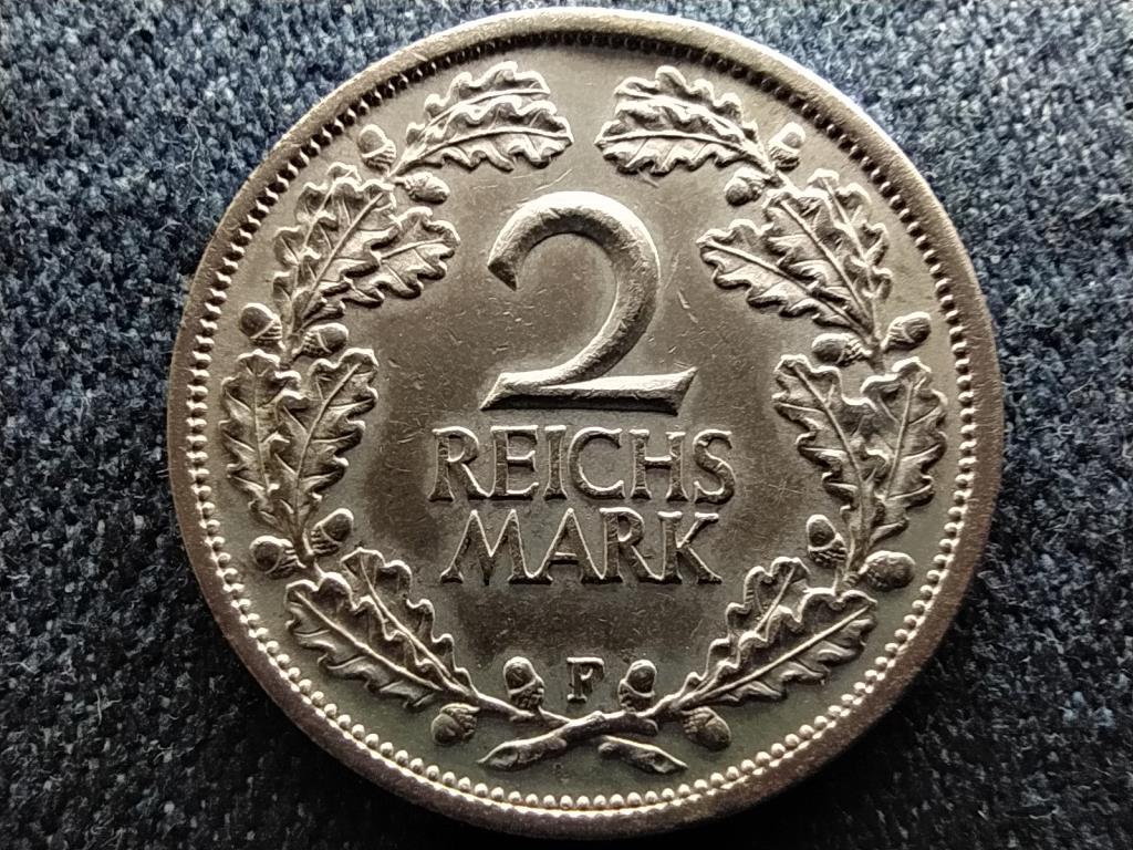 Németország Weimari Köztársaság (1919-1933) .500 ezüst 2 birodalmi márka