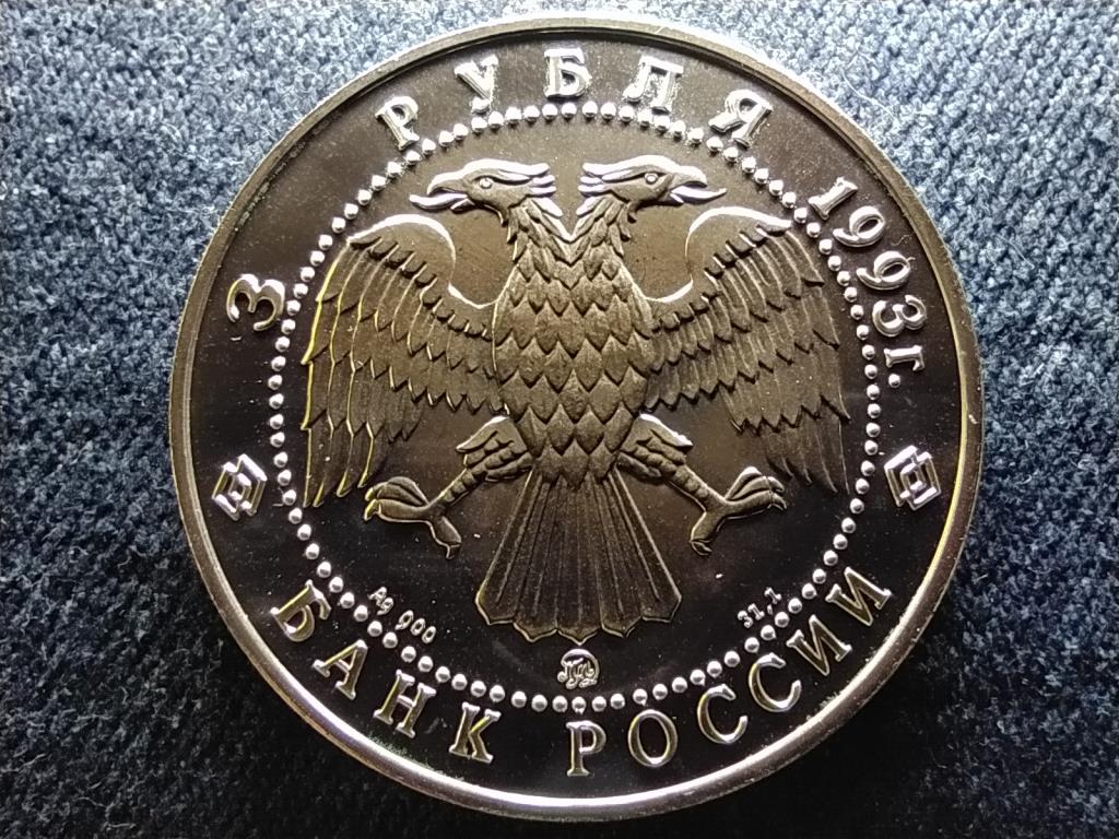 Oroszország Orosz balett .900 ezüst 3 Rubel