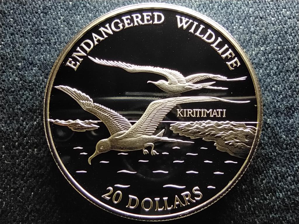 Kiribati Fregata .925 ezüst 20 dollár