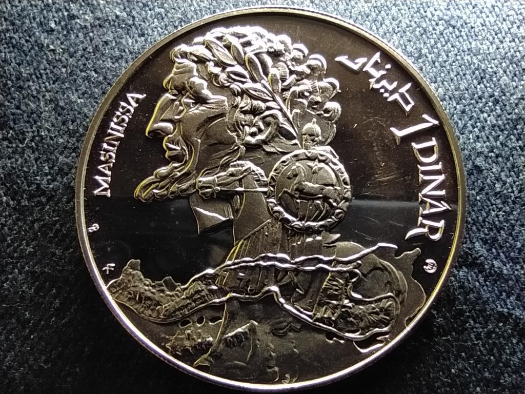 Tunézia Masinissa .925 ezüst 1 Dínár