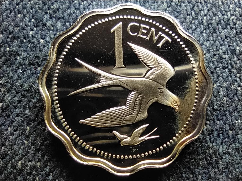 Belize madárvilága Fecskefarkú kánya .925 ezüst 1 Cent