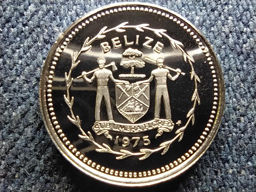 Belize madárvilága Hosszúfarkú remetekolibri .925 ezüst 10 Cent