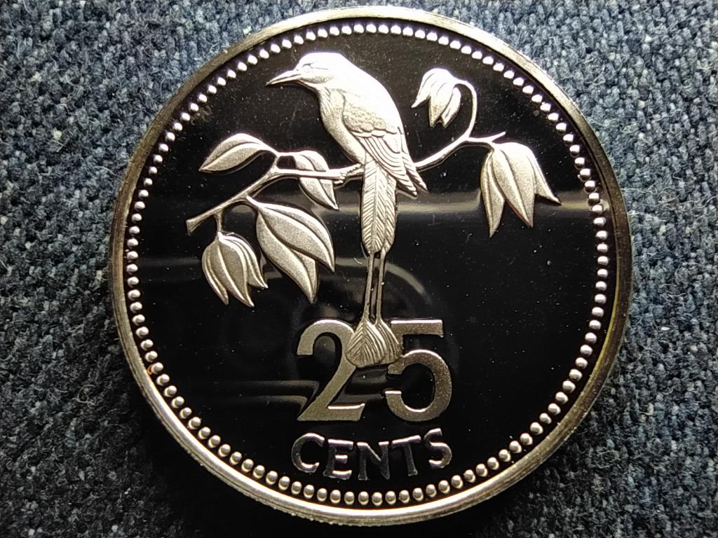 Belize madárvilága Diadémmotmot .925 ezüst 25 Cent