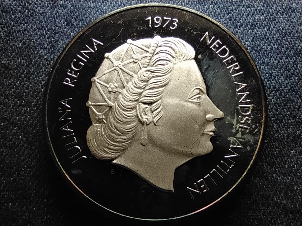 Holland Antillák Az uralkodás 25 éve .925 ezüst 25 gulden
