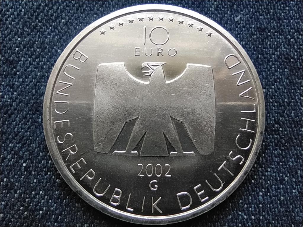 Németország 50 éves a Német Televízió .925 ezüst 10 Euro