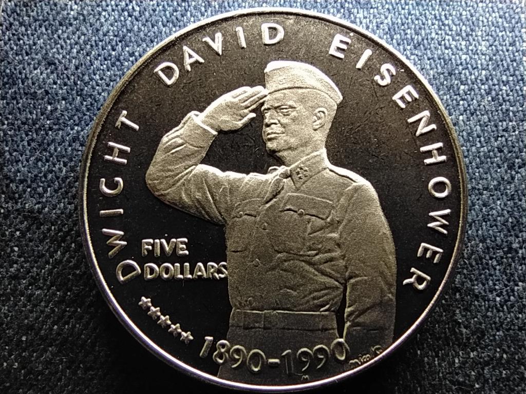 Marshall-szigetek Dwight David Eisenhower 5 dollár