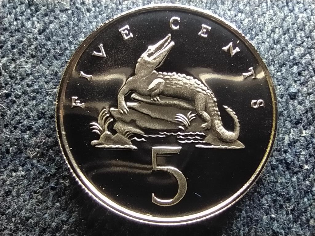 Jamaica II. Erzsébet (1952-) 5 cent