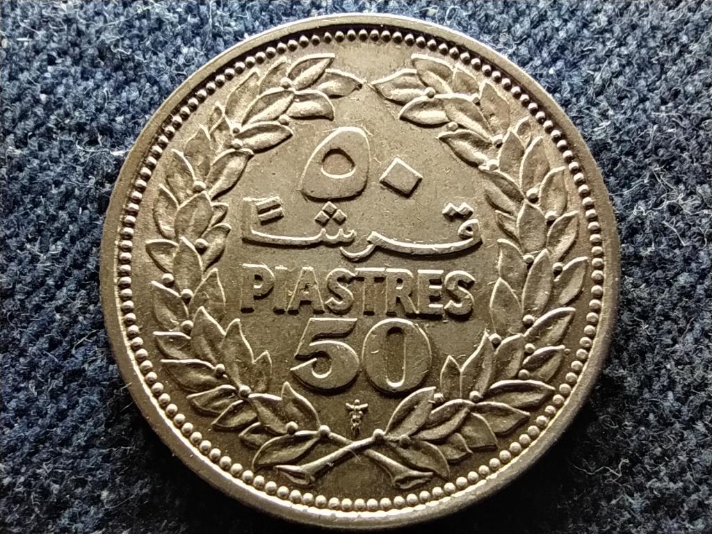 Libanon .600 ezüst 50 piaszter