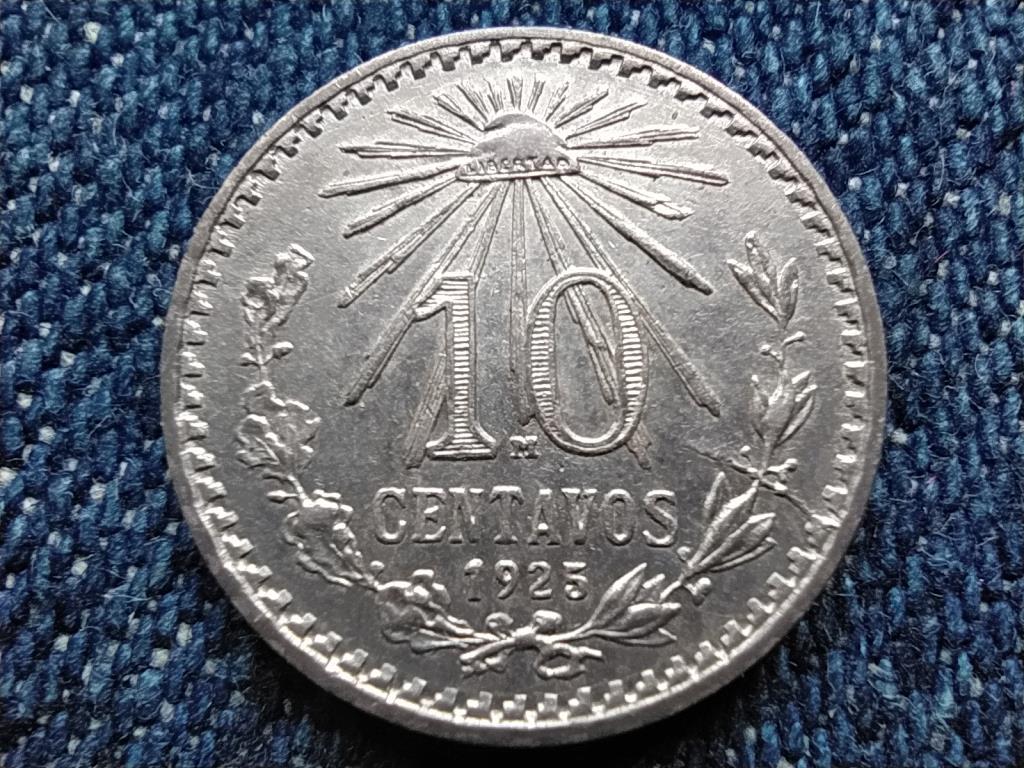 Mexikó Mexikói Egyesült Államok (1905-) .720 ezüst 10 centavó