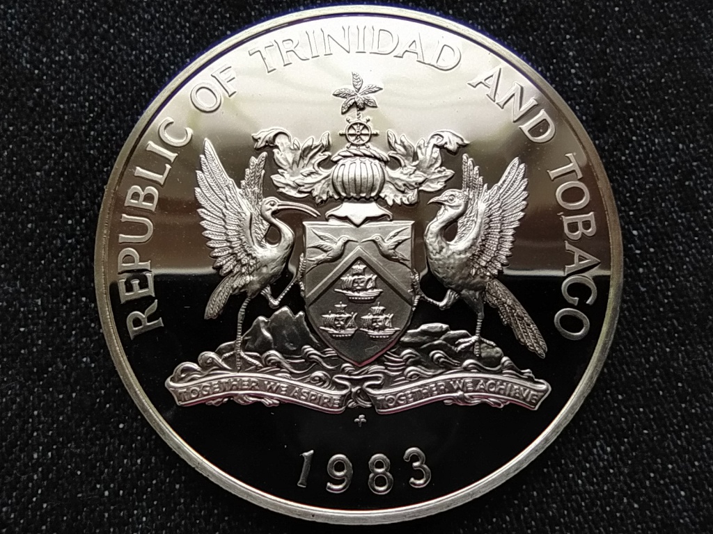 Trinidad és Tobago Köztársaság (1976- ) .925 ezüst 10 dollár