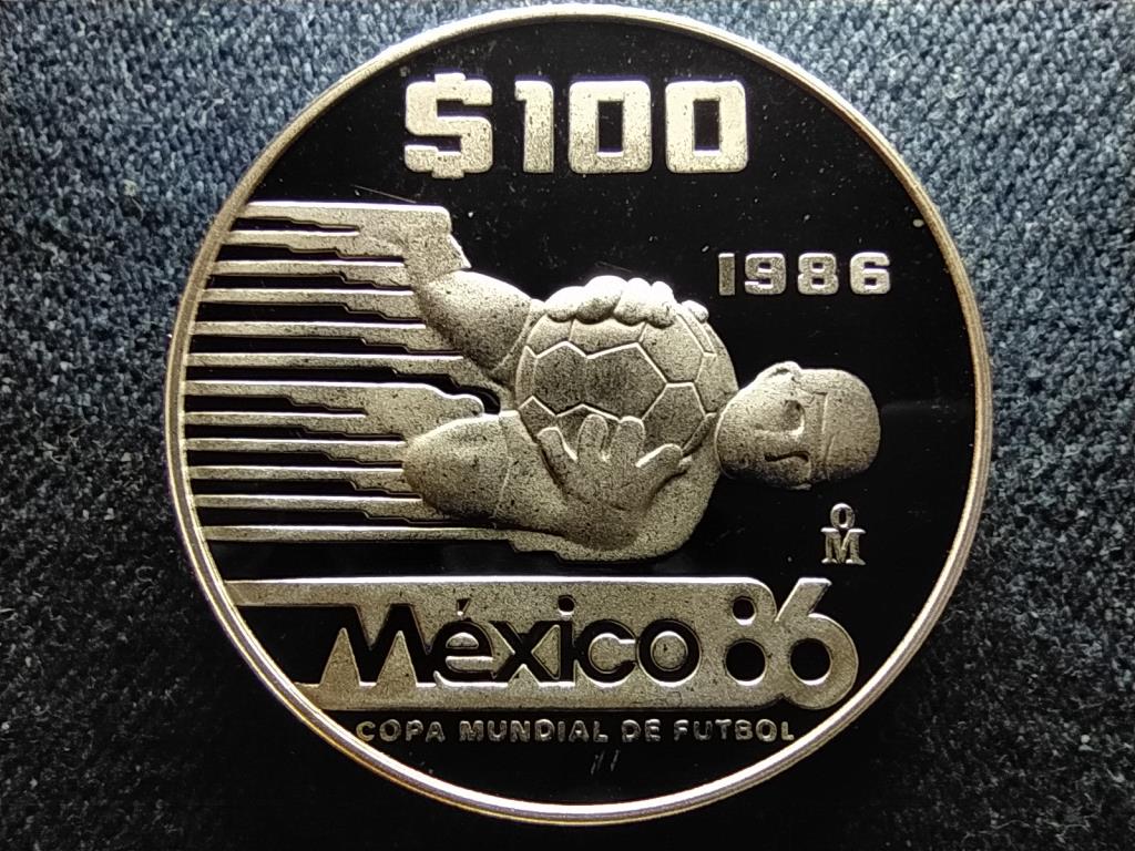 Mexikó Labdarúgó Világbajnokság Mexikó 1986 .925 ezüst 100 Pezó