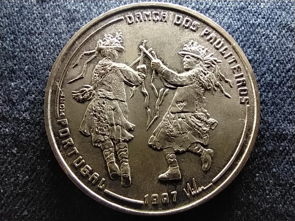 Portugália Pauliteiros táncosok .500 ezüst 1000 Escudo