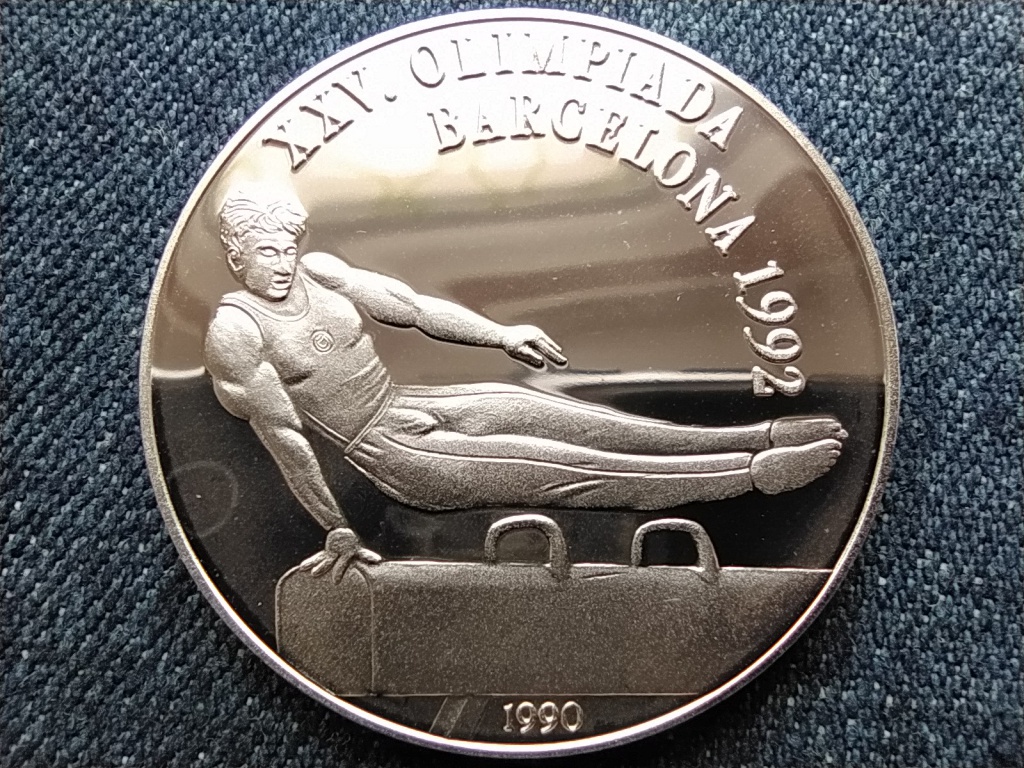 Kuba 25. olimpiai játékok 1992 Barcelona .925 ezüst 10 Pezó