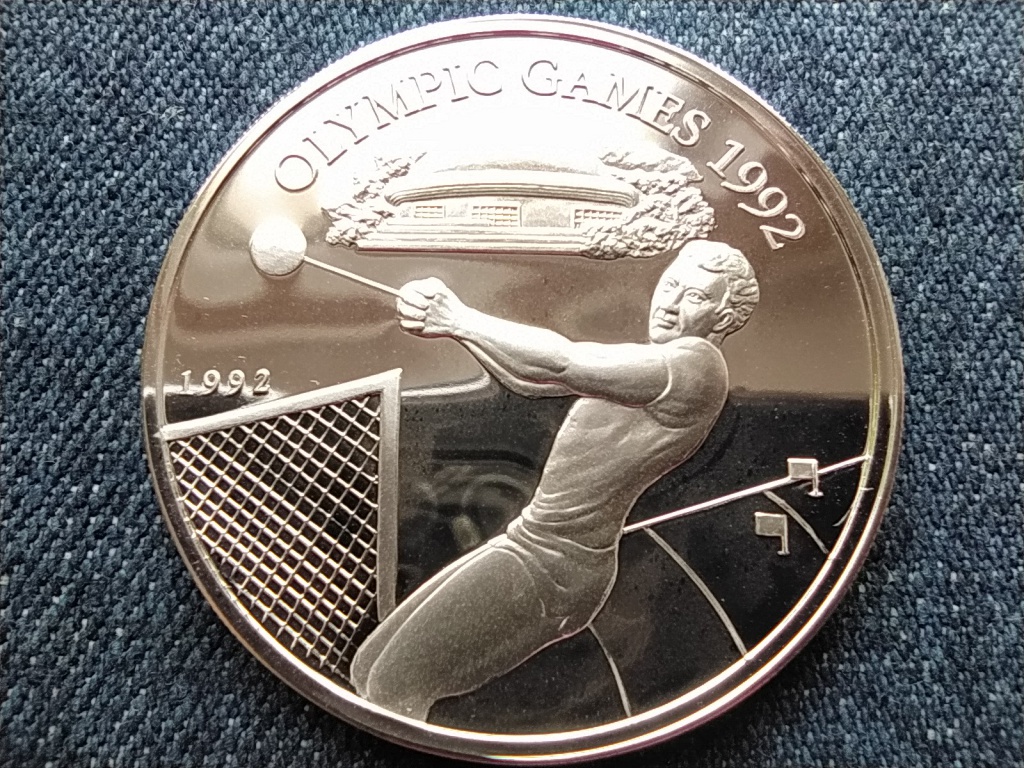 Szamoa 1992. évi nyári olimpia, Barcelona Kalapácsvető .925 ezüst 10 Tala