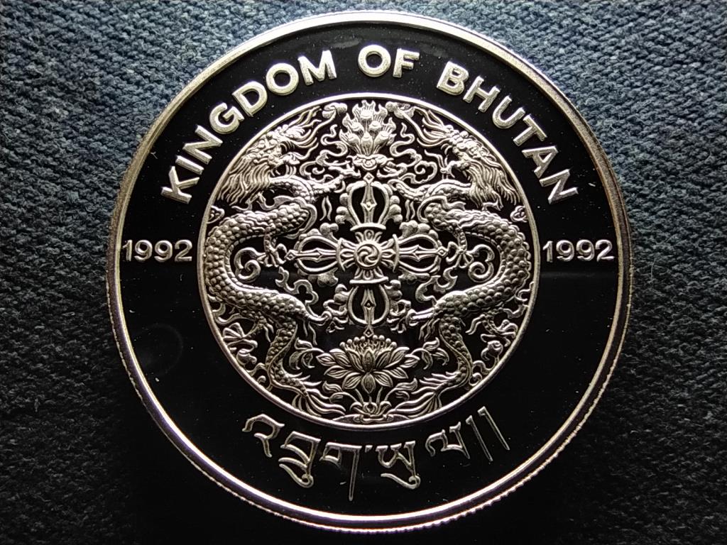 Bhután 1992 Summer Olympics, Barcelona Boksz .925 ezüst 300 Ngultrum