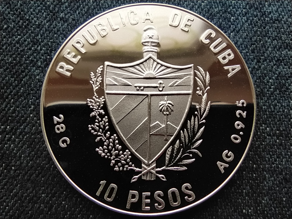 Kuba 25. olimpiai játékok 1992 Barcelona Kosárlabda .925 ezüst 10 Pezó