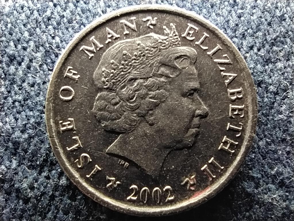 Man-sziget II. Erzsébet 5 penny