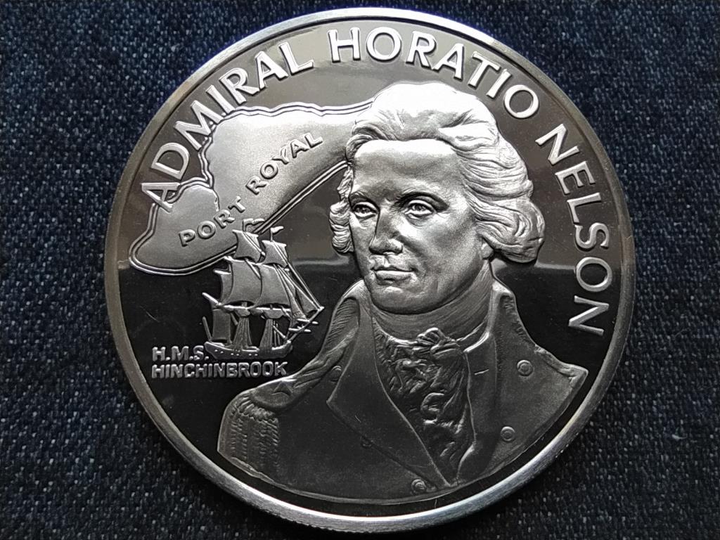 Jamaica Horatio Nelson tábornok .925 ezüst 10 Dollár