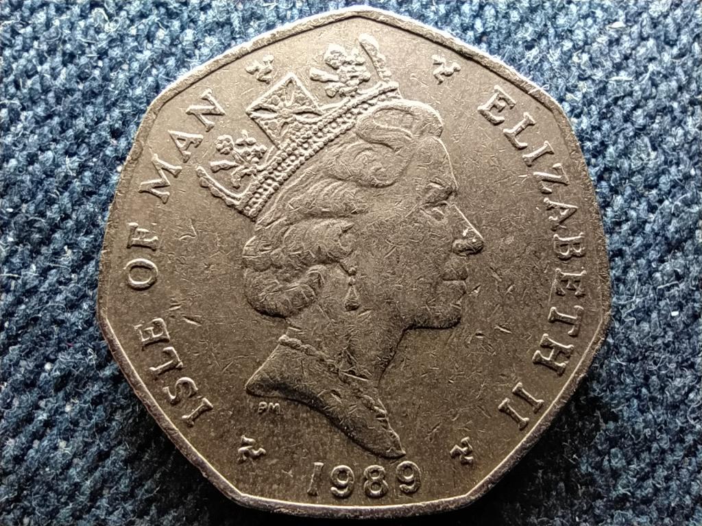 Man-sziget II. Erzsébet 20 penny