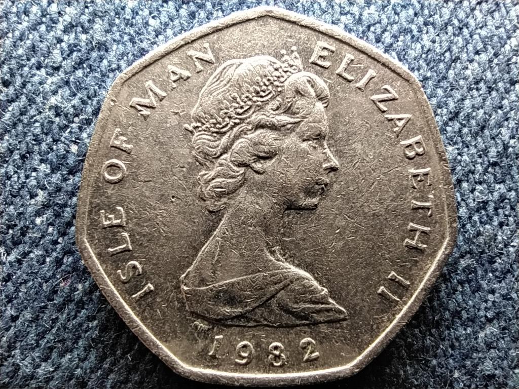 Man-sziget II. Erzsébet 20 penny
