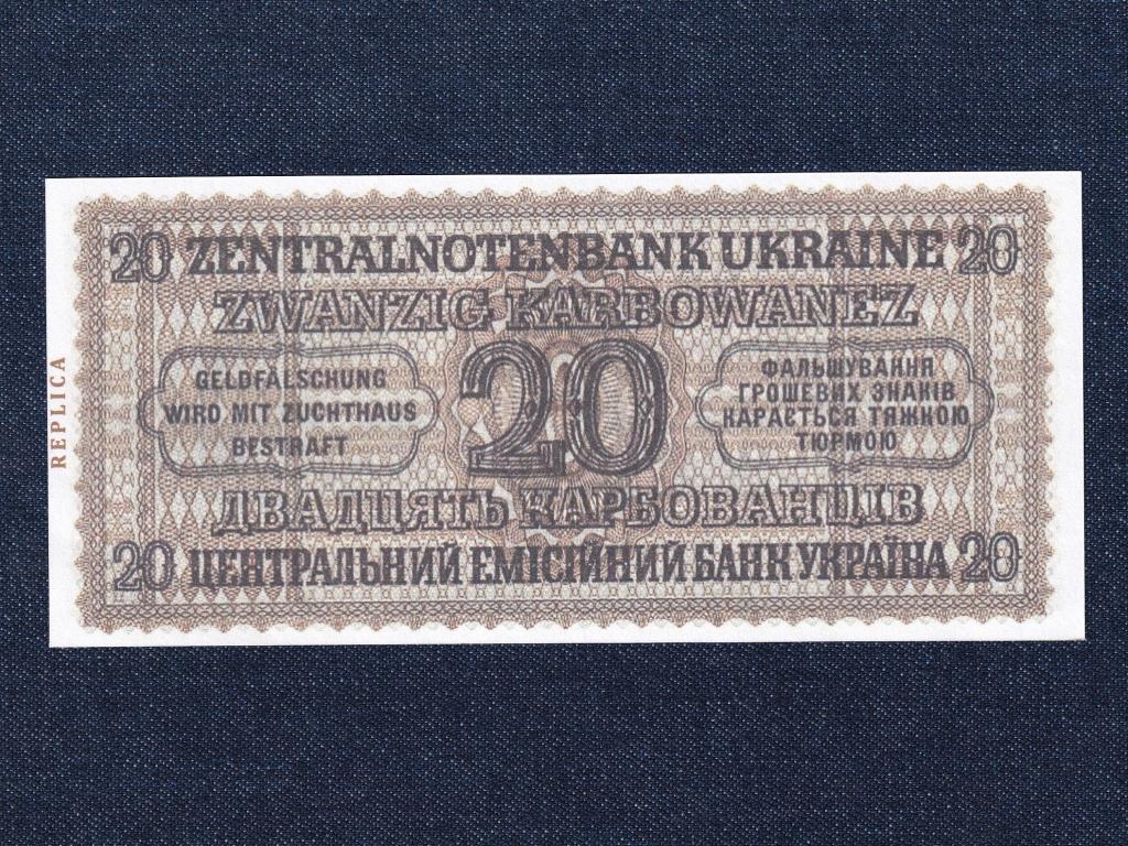 Ukrajna 20 Karbovanec bankjegy