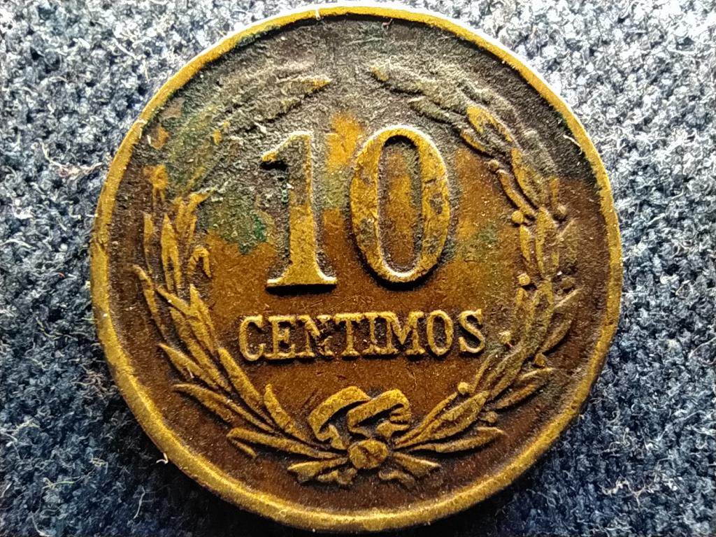 Paraguay Köztársaság (1811-) 10 centimo