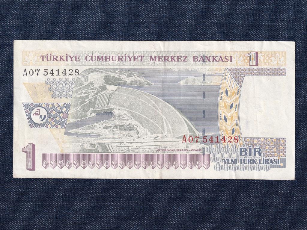 Törökország 1 új líra bankjegy