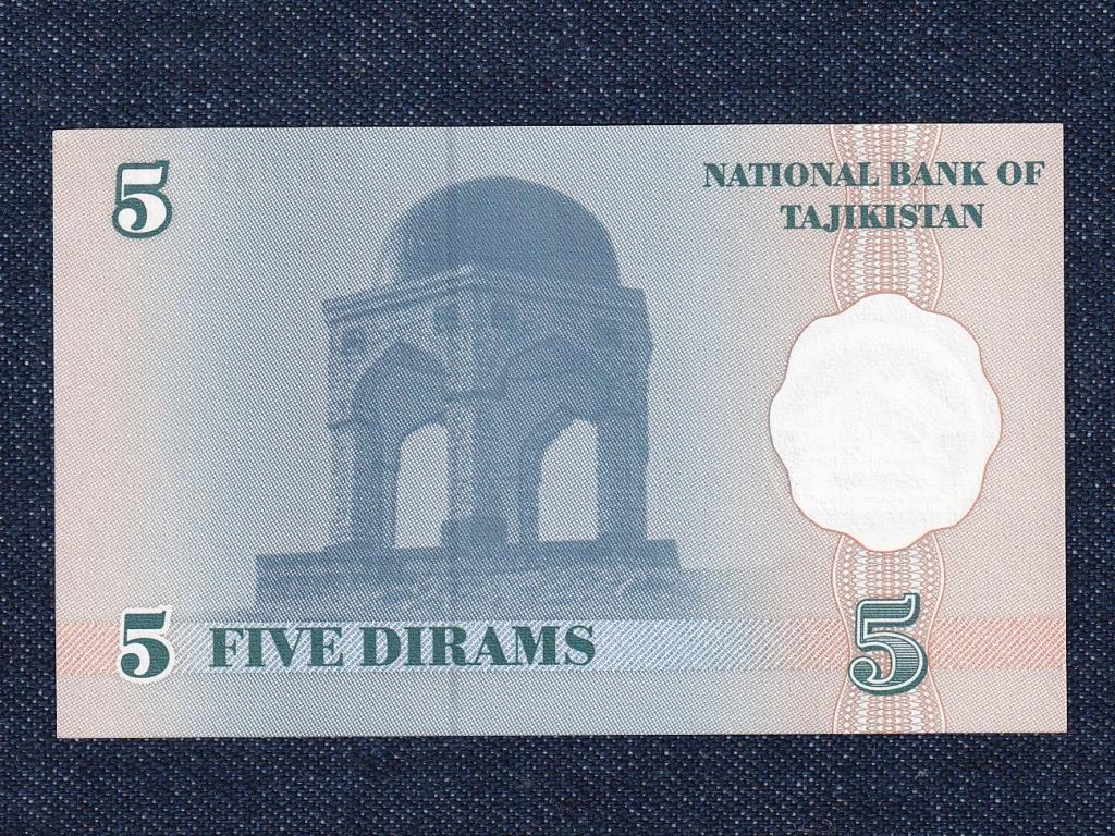 Tádzsikisztán 5 diram bankjegy