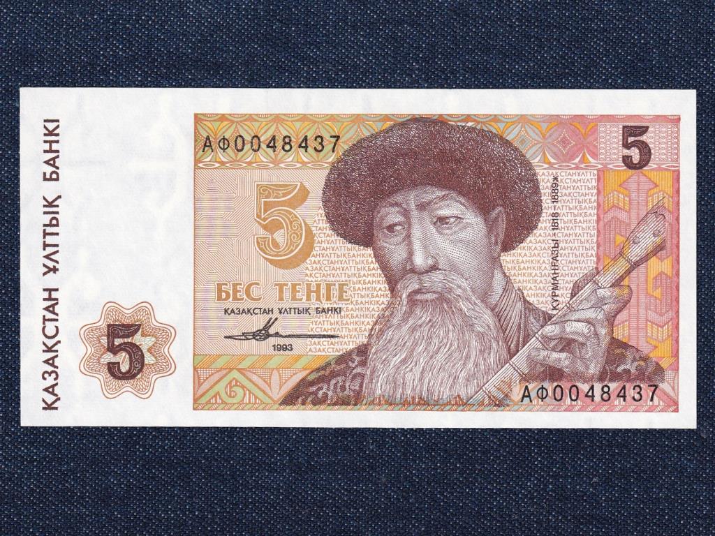 Kazahsztán 5 Tenge bankjegy