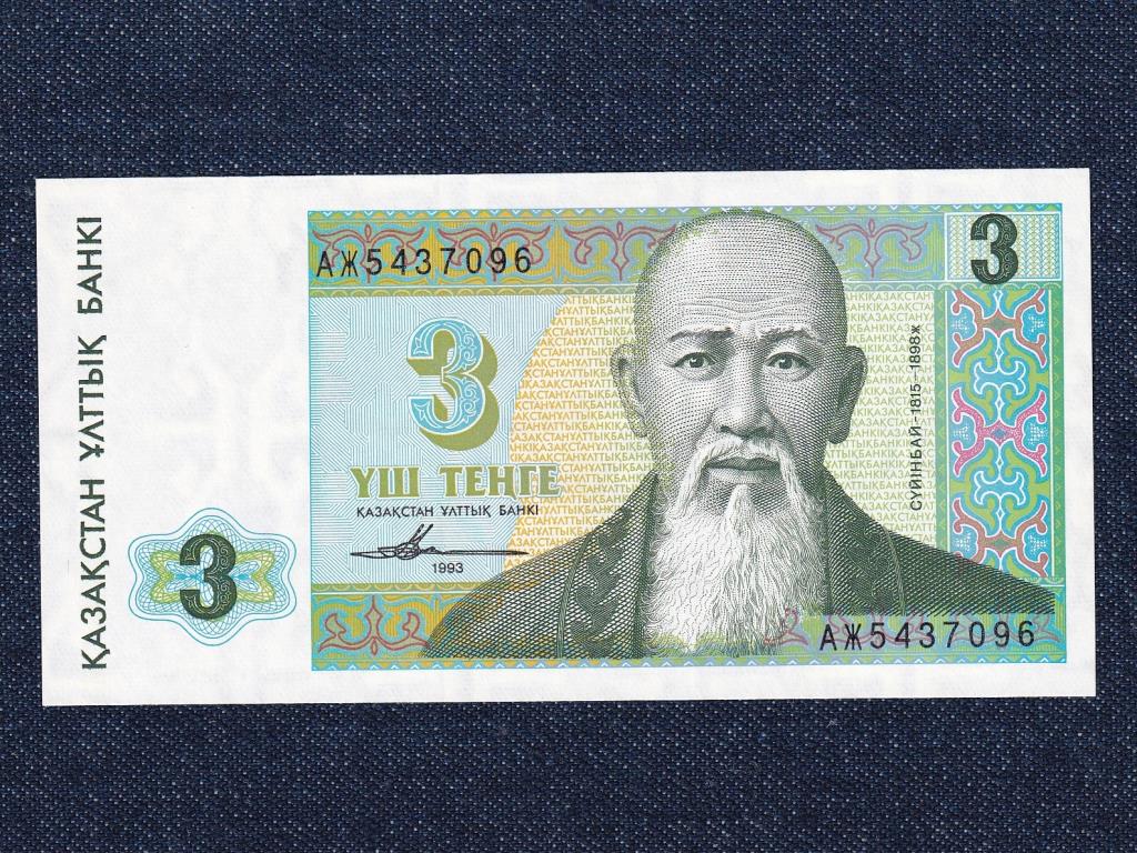 Kazahsztán 3 Tenge bankjegy