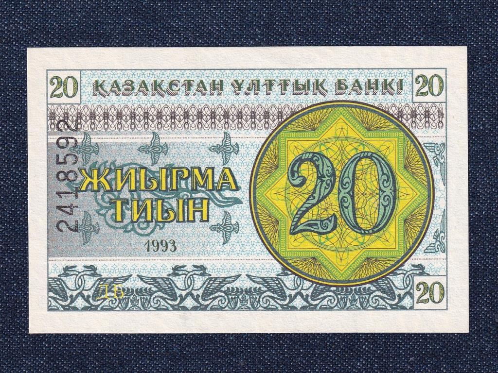 Kazahsztán 20 tyin bankjegy