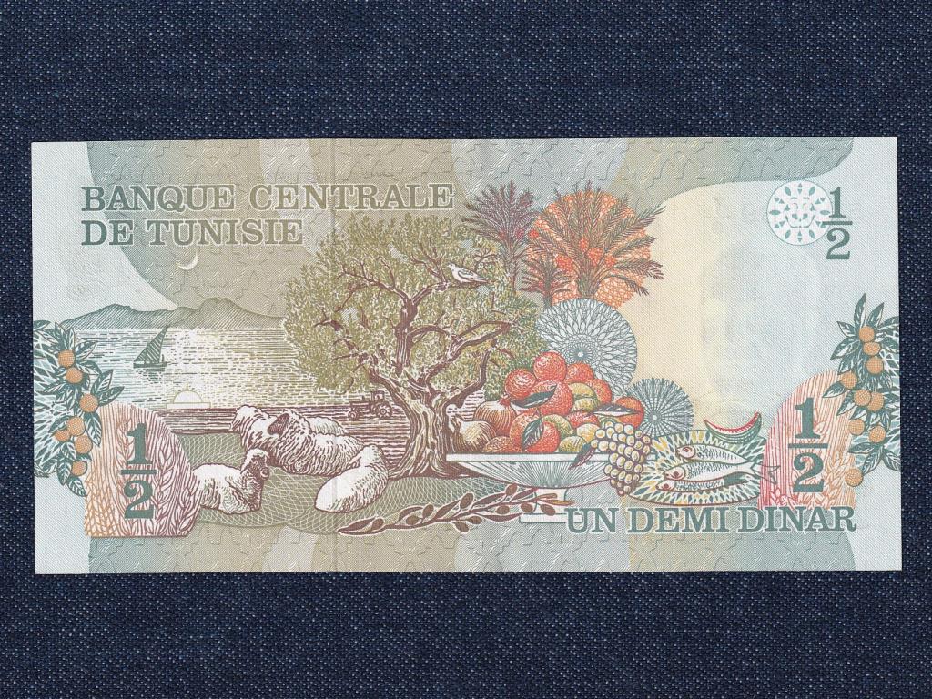Tunézia 1/2 Dínár bankjegy