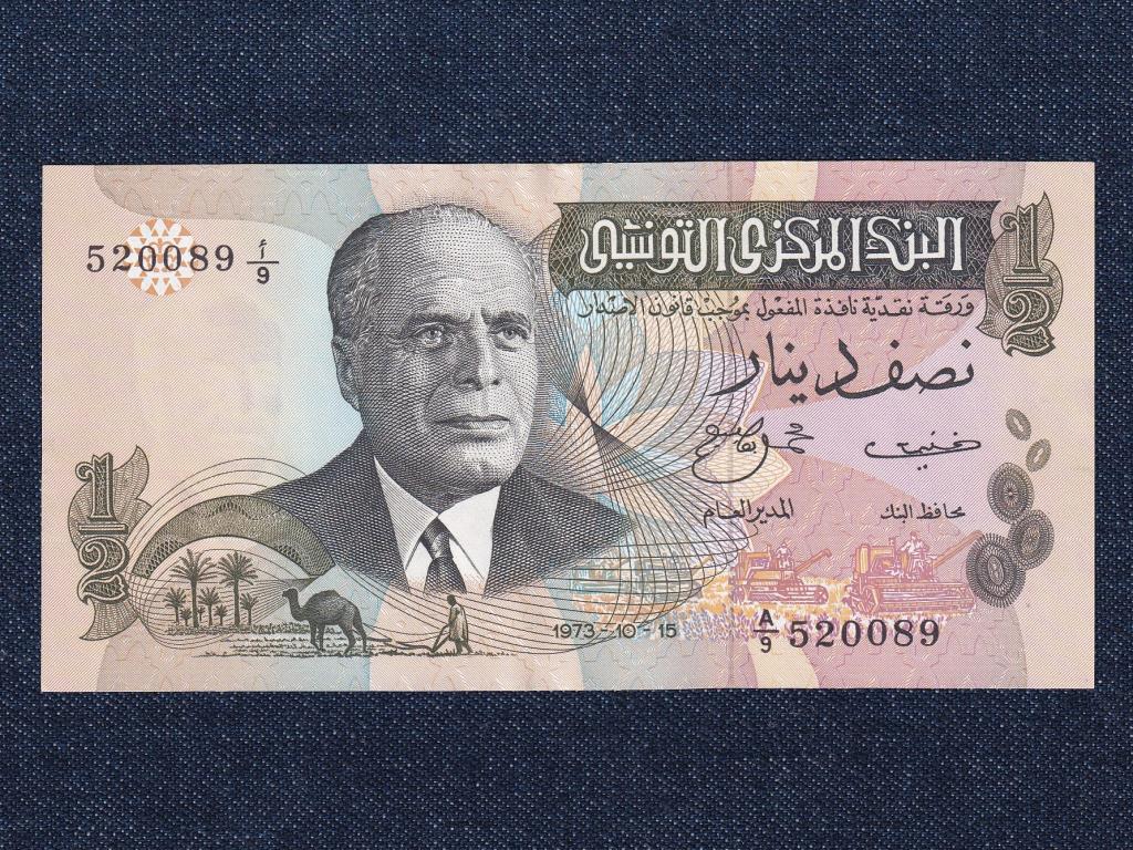 Tunézia 1/2 Dínár bankjegy