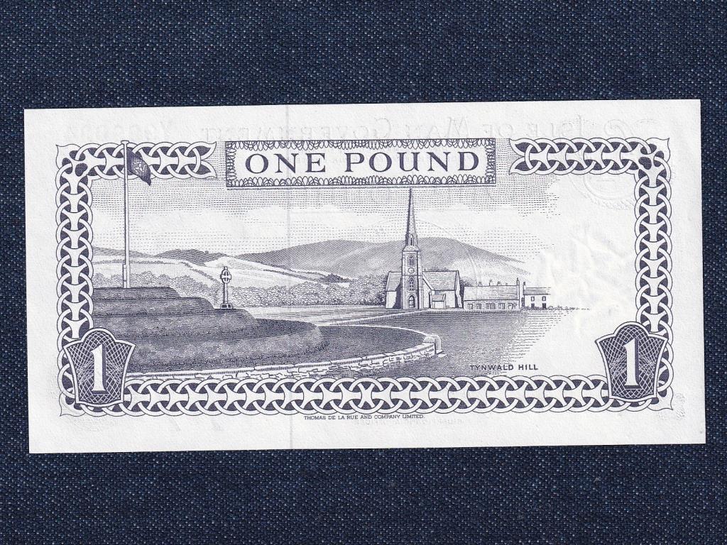 Man-sziget 1 font bankjegy