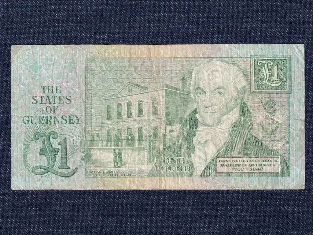 Guernsey 1 font bankjegy
