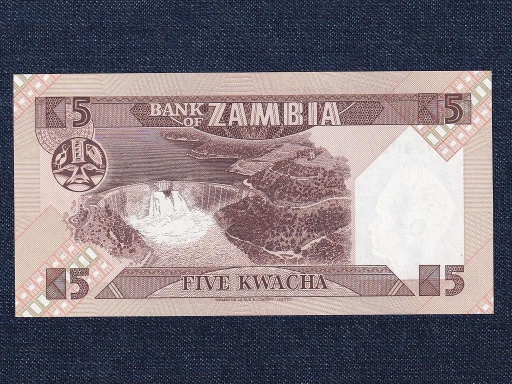 Zambia 5 Kwacha bankjegy
